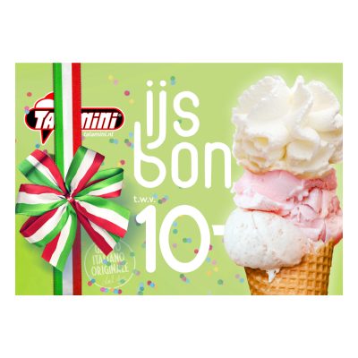 IJs Cadeaubon  €10,-